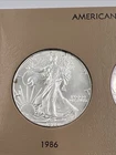 1986 $1 American Silver Eagle 1 Troy Oz Bullion US MINT IN PLASTIC CAPSULE