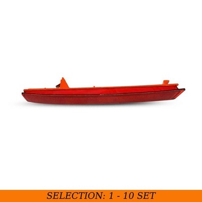 Fit Acura MDX 2010-2013 Rear Bumper Red Reflector Right Tail Case Assembly 1-10X