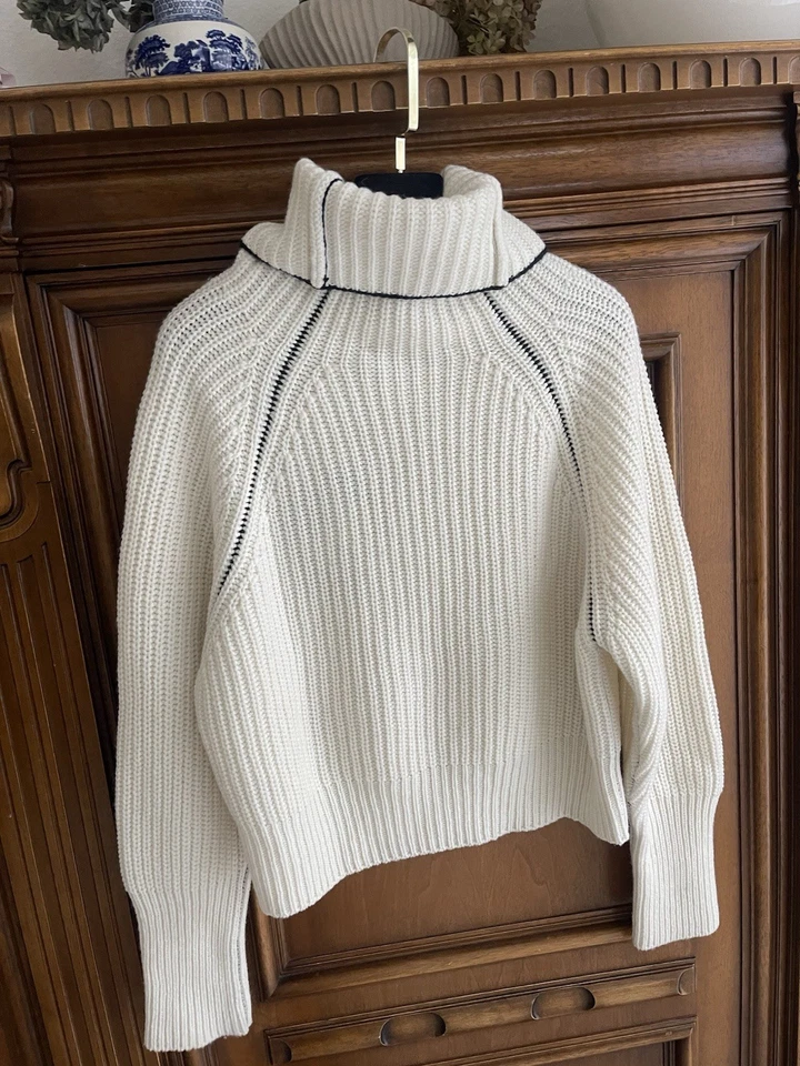 Rollkragenpullover Cashmere Kaschmire Kaschmir Iris Von Arnim  Gr S Neu - Bild 3 von 4
