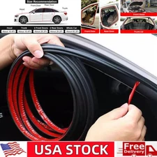 32.8FT Car Door Seal Strip Universal Self Adhesive Soundproof Weather Stripping