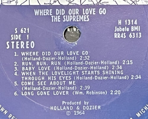 The Supremes – Where Did Our Love Go - Motown – S-621 Vinyl, LP 1964 - Picture 3 of 5