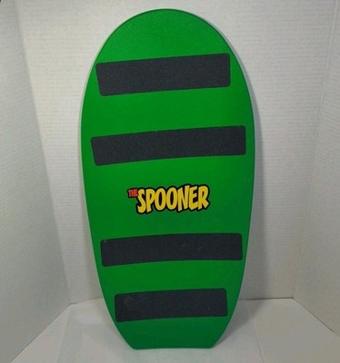 The Spooner Balance Skate Trainer Board - Green - 23in. x 11.25in Original