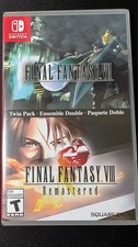 Final Fantasy VII and VIII Remastered - Twin Pack Black