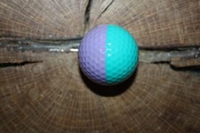 VINATGE LAVENDER AND TEAL PING GOLF BALL