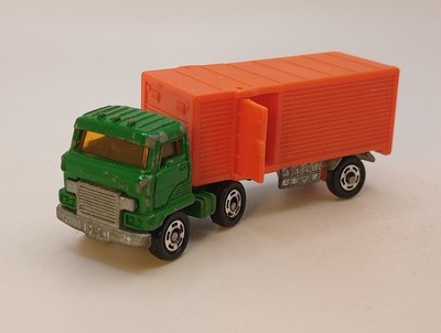 Vtg. 1975 Tomica Model #24 Hino Semi Trailer Panel Van 1:64 Diecast Japan