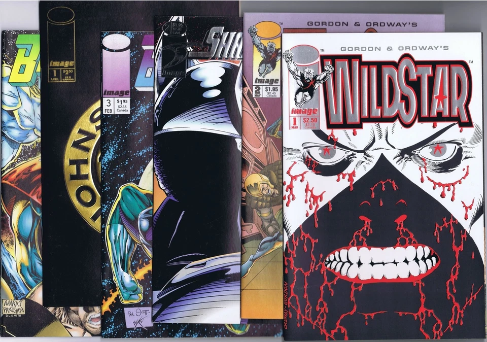 6 x US IMAGE Comics Konvolut 1993 VERY HI-GRADE - Bild 1 von 1
