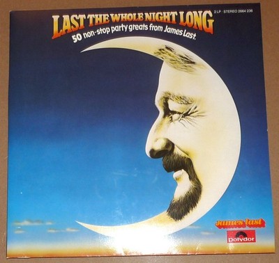 2x Vinyl-LP, gewaschen, James Last - Last The Whole Night Long, 1979, Polydor