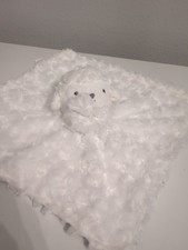 Carters Just One You White Lamb Sheep Stars Baby Plush Security Blanket Lovey