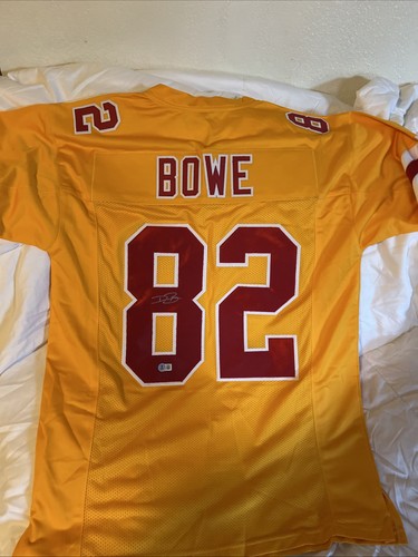 Dwayne Bowe Signed Rare Yellow And Red Jersey Beckett Authenticated - Picture 2 of 4