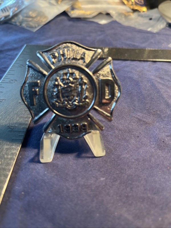 Philadelphia Fire Dept Vintage Badge