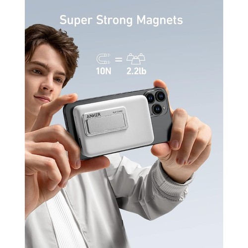 Anker 633 Magnetic Battery (MagGo) - White - 第 5/7 張圖片