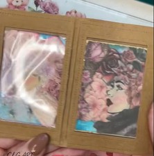 Handmade 3-Window ATC / ACEO Folder – Artist Trading Card Holder – Ready to Ship