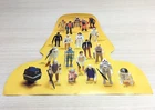 Vintage 1980 Star Wars Darth Vader Action Figure Case INSERT Original Kenner