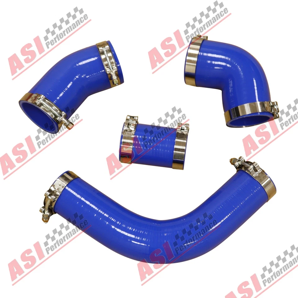 Kits de manguera de silicona con abrazadera para 02-04 GMC Sierra 2500 HD 3500 6,6 L LB7 Duramax Foto 2 de 4