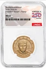 Presale - 2026 $1 President Donald J. Trump Semiquincentennial Dollar NGC MS65