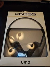 Koss UR10 On-Ear Headphones - Silver/Black