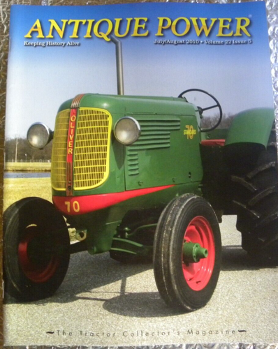 Antique Power The Tractor Collectors Magazine July August 2010 Cover ...