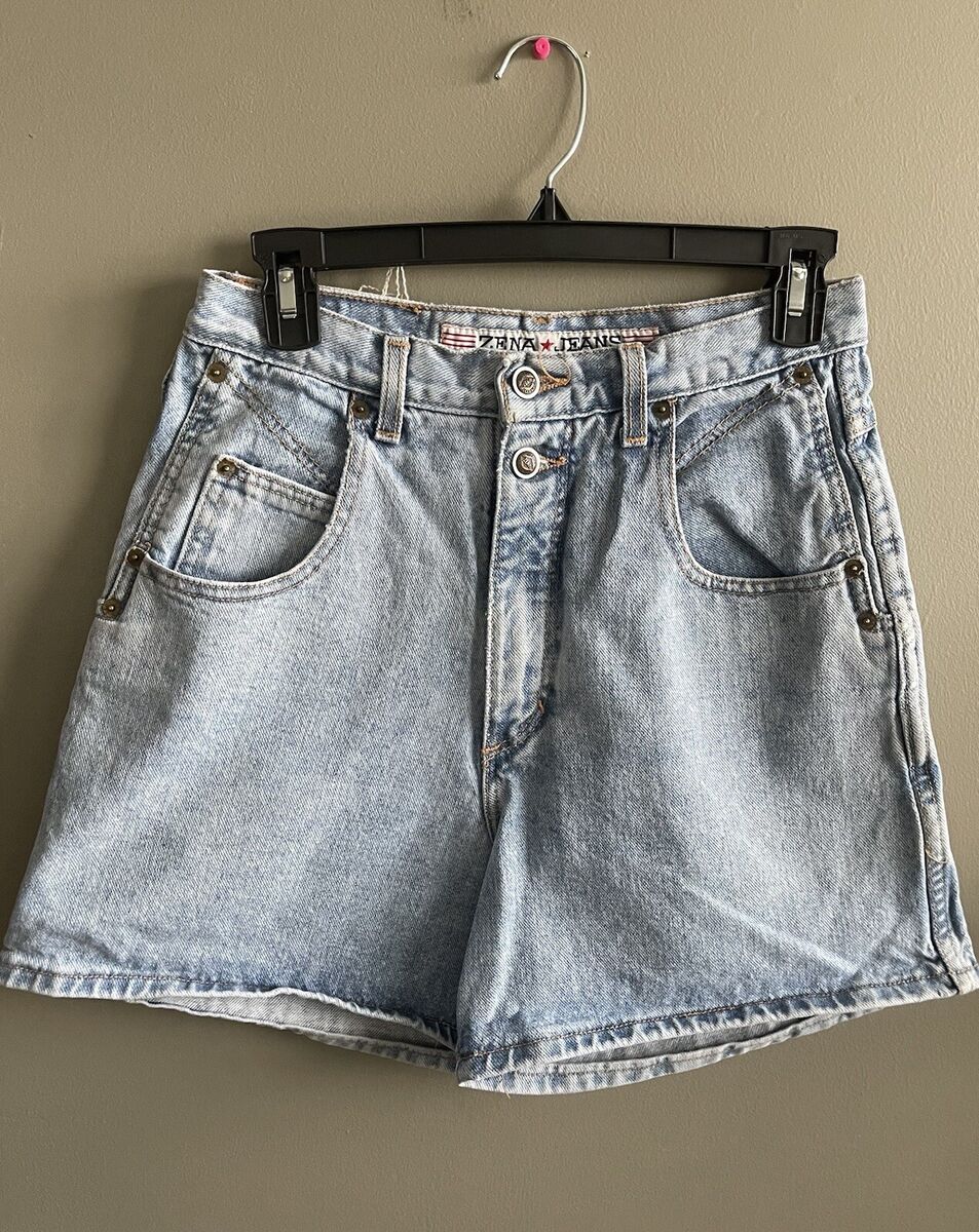 Vintage 80s 90s High Waisted ZENA Denim Jorts Shorts 12 28in W | eBay Vintage 80s 90s High Waisted ZENA Denim Jorts Shorts 12 28in W | eBay