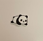 Cute Panda Sticker / Decal For Laptop Or Skateboard