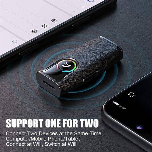 Bluetooth 5.3 Audio Music Receiver Wireless Handsfree 3.5mm AUX Home Car Adapter - Picture 6 of 10