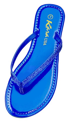 KARAUSA Glitter Rhinestones Casual Thong Flip Flop sandals, 2x$20, 3x$27 Free Fr - Picture 3 of 23