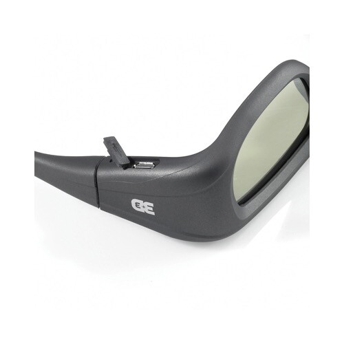 1 Pair 3D3 A1113 Universal 3D TV Eyewear Active Shutter IR Glasses - Picture 2 of 10