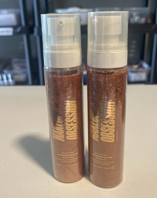 Lotof (2) Makeup Obsession Shimmer Glow Body Oils BRONZE BAE