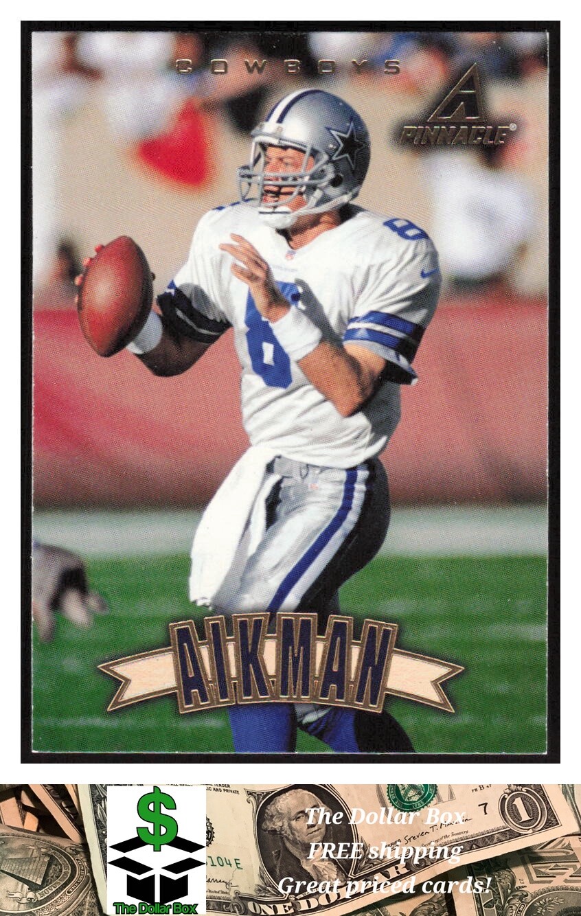1997 Pinnacle #10 Troy Aikman - Dallas Cowboys