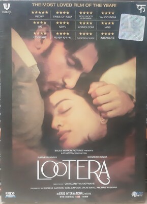 Lootera - Ranveer Singh, Sonakshi Sinha - Bollywood Hindi Movie DVD (Subtitles)