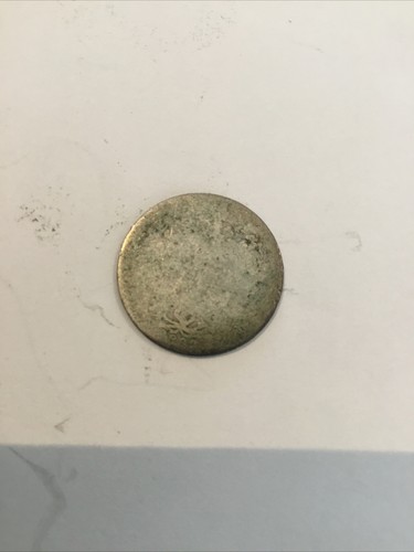 Antique 1892 Queen Victoria Jubilee Head Silver Sixpence Collectible Coin