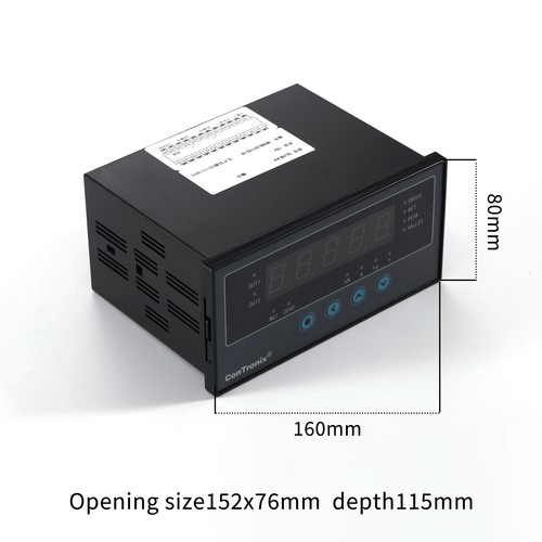 Load Cell Sensor Indicator Amplifier Transmitter Input 0.8-2.5mV/V AC100-240V - Picture 4 of 30