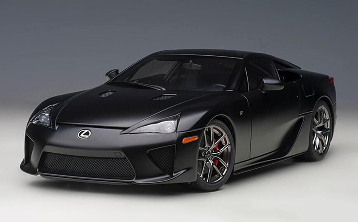 1/18 Scale Lexus LFA (Matt Black) Composite Model Car By 1/18 Scale Lexus LFA (Matt Black) Composite Model Car By