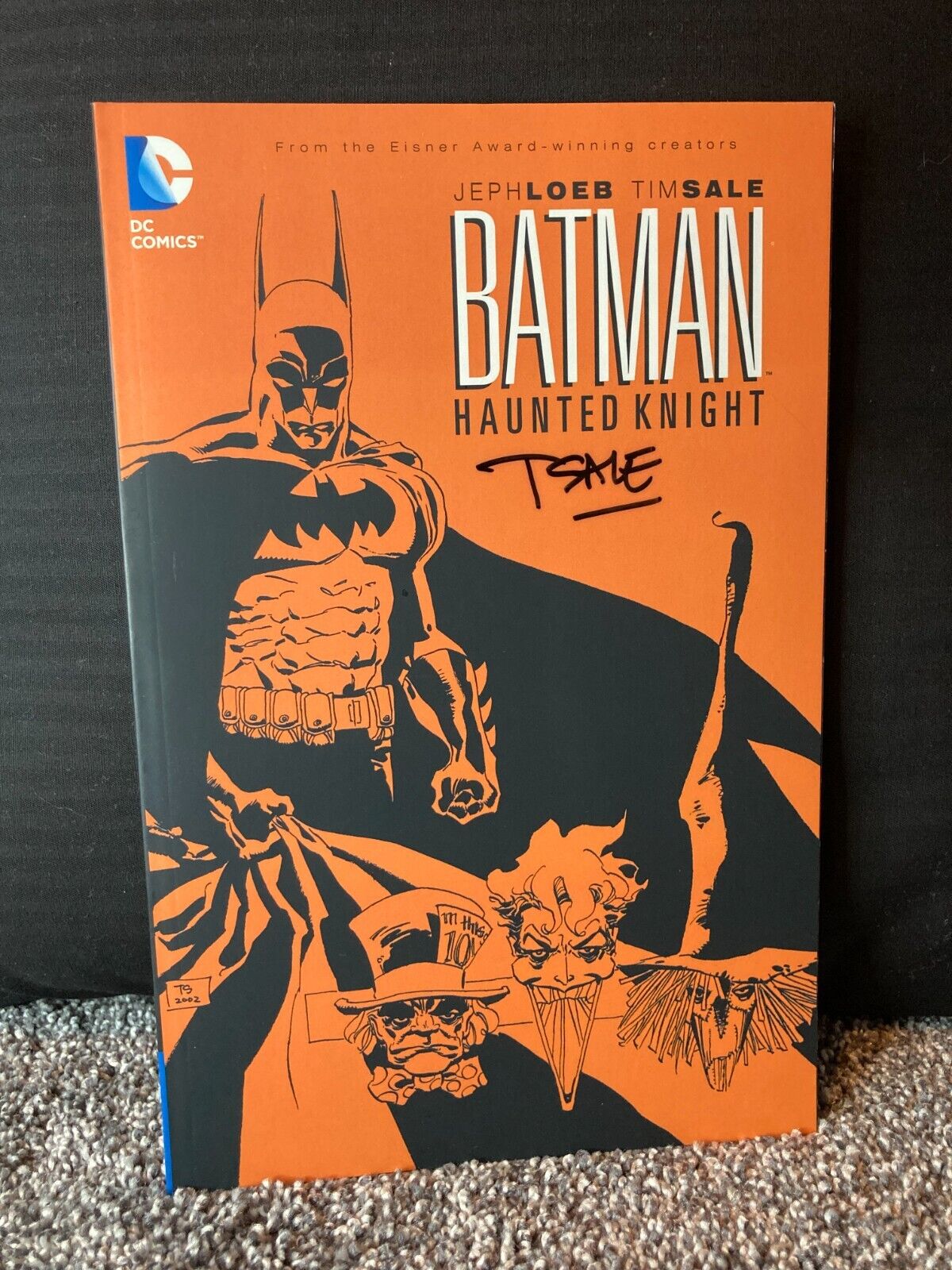 Batman: Haunted Knight TPB by Jeph Loeb, Signed by Tim Sale DC 1997 Autographed 