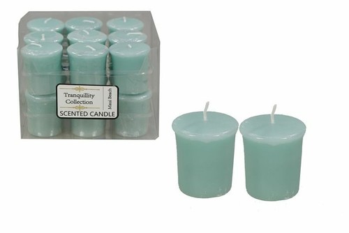 36PK Tranquility Scented Votive Candles 8 Hours Tealights Scents Decorative - Picture 11 of 13