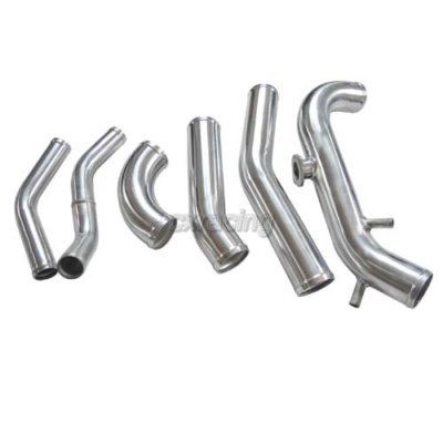 CX V-Mount 24x11x3 Intercooler Radiator Intake Kit for 83-89 Z31