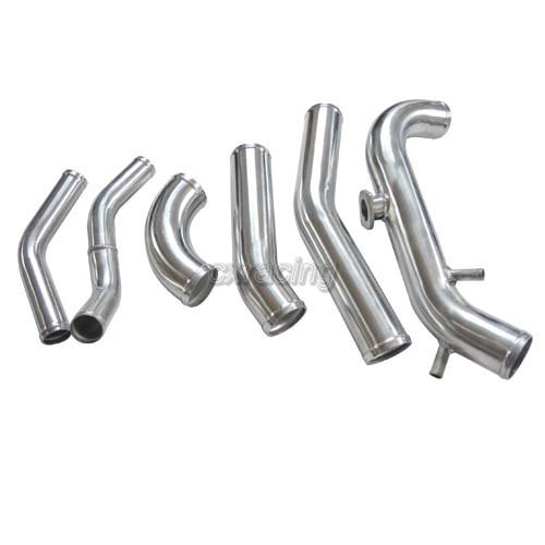 CX V-Mount 24x11x3 Intercooler Radiator Intake Kit for 83-89 Z31 300ZX ...