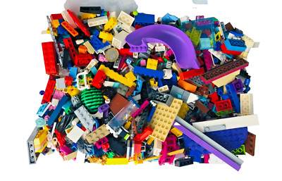 Lego zufälliges Konvolut Steine Stücke Ersatzteile 800g RAA36 ra
