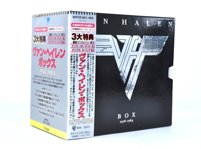 未開封 VAN HALEN 1978-1984 BOX 2013年来日告知付 Van Halen Box 1978-1984 [IMPORT] by Van Halen Japan Limited | eBay