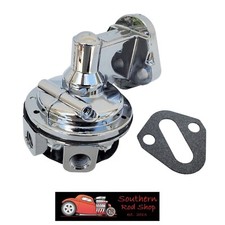 Big Block Chevy Chrome Mechanical Fuel Pump 80 Gph Bbc 366 396 402 427 454