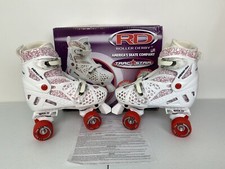 Patines ajustables Roller Derby Trac Star - Modelo 1971L - Damas Talla 2-4 - LIMPIOS