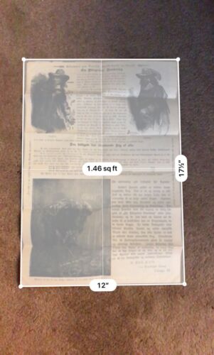 Vintage En Pilegrims Dandring: carta norvegese "Una passeggiata di pellegrino" - Foto 5 di 12