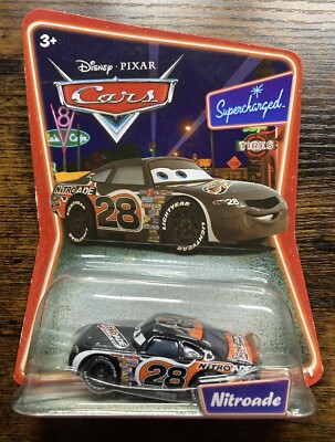 Disney Pixar Cars Supercharged Nitroade 1:55 Diecast New Sealed 2006 Mattel
