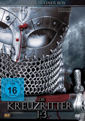 Die Kreuzritter Box - Teile 1+2+3 - 2 DVD's/NEU/OVP