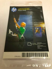 Genuine HP Advanced Inkjet Photo Paper 4x6 C7890-60004 Glossy Pack 5 Sheet