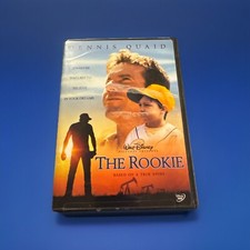 The Rookie DVD Full-Screen Dennis Quaid Based In A True Story Disney 2002