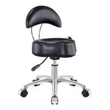 Pedicure Stool Low Sitting All Purpose Roller Technician Stool MEDUSA