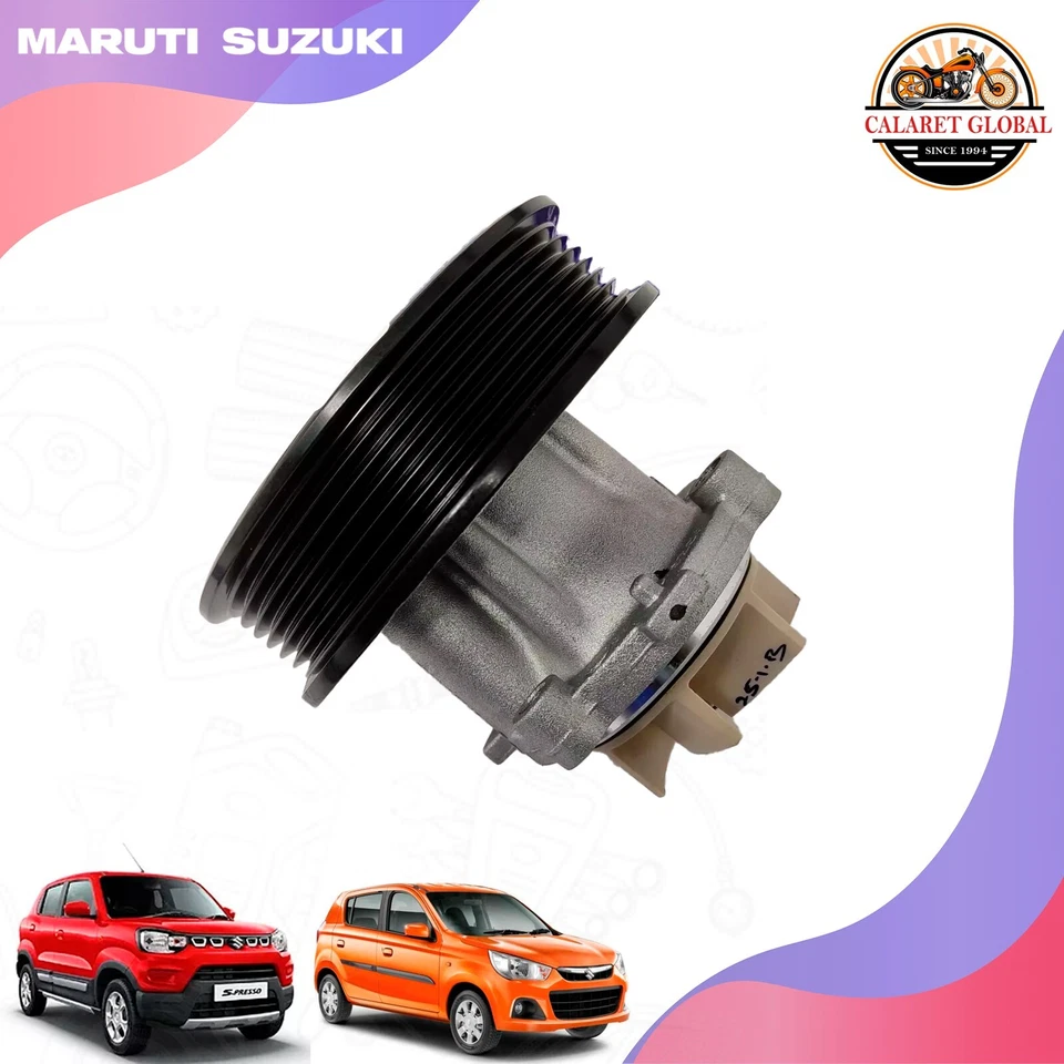 for maruti suzuki vitara brezza 2016-2019 swift water pump assembly 17400M86J31 - Image 3 of 4