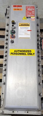 Explosion proof size 4 combination starter 150 AMP breaker  120V coil EBMC4FL