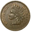 1909 Indian Head Cent 1C MS RB