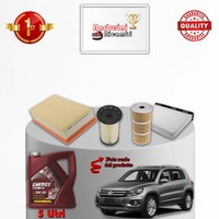 Wartungskit 4 Filter Und ÖL VW Tiguan 2.0 TDI 130KW 177PS Ab 2012